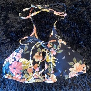 Billabong Floral Halter bikini top